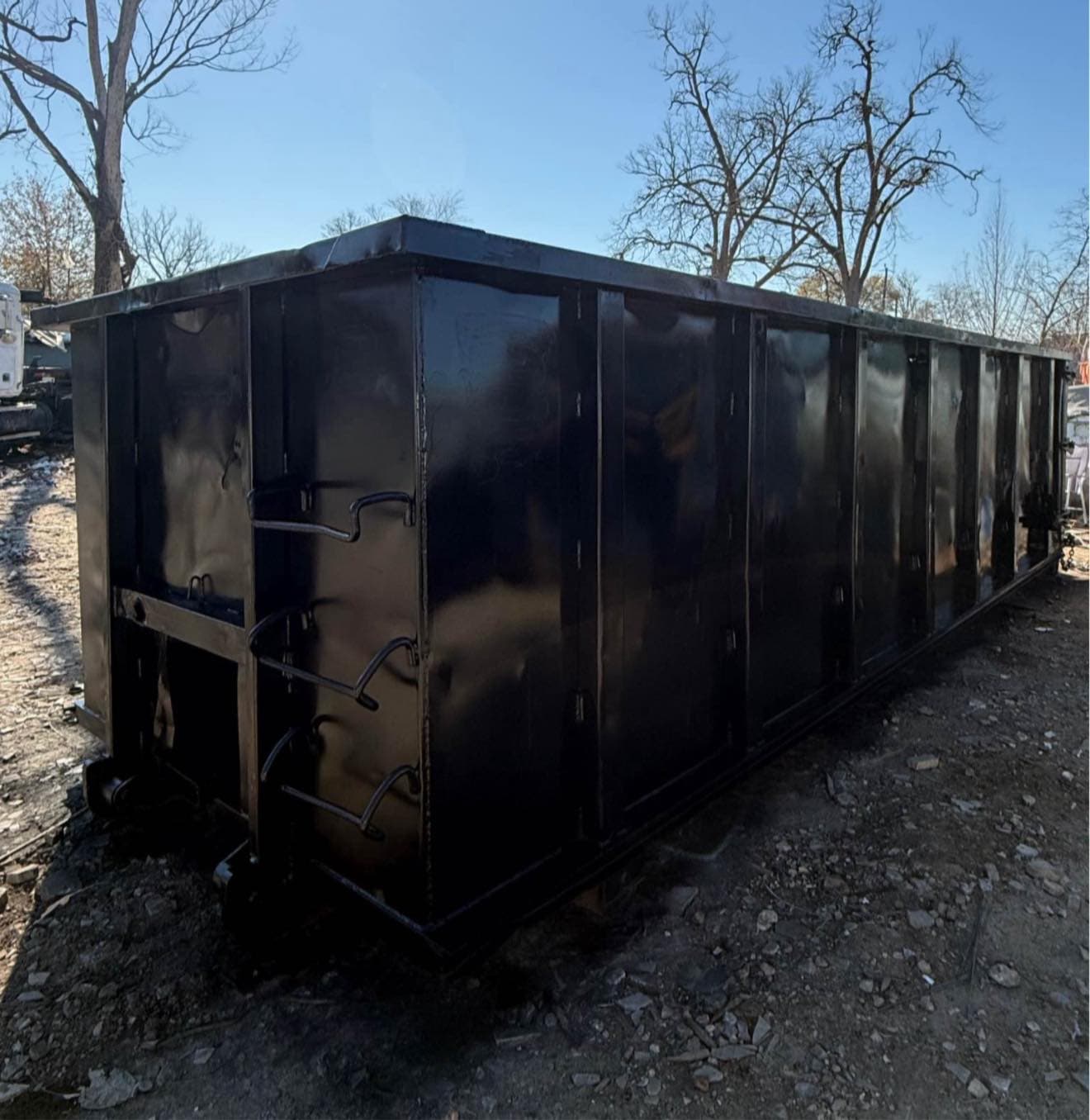 R&D Trash Disposal roll-off dumpster container